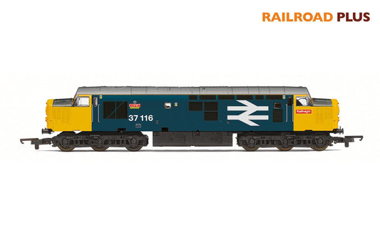 Hornby R30185 RailRoad Plus BR, Class 37, Co-Co, 37116 'Comet' Diesel Locomotive - Era 8