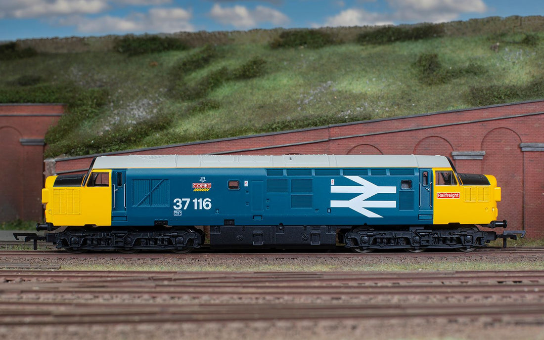 Hornby R30185 RailRoad Plus BR, Class 37, Co-Co, 37116 'Comet' Diesel Locomotive - Era 8