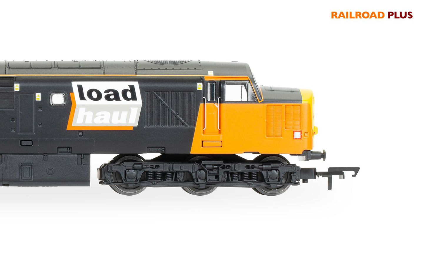 Hornby R30188 Railroad Plus Loadhaul, Class 37, Co-Co, 37710 Diesel Locomotive - Era 8