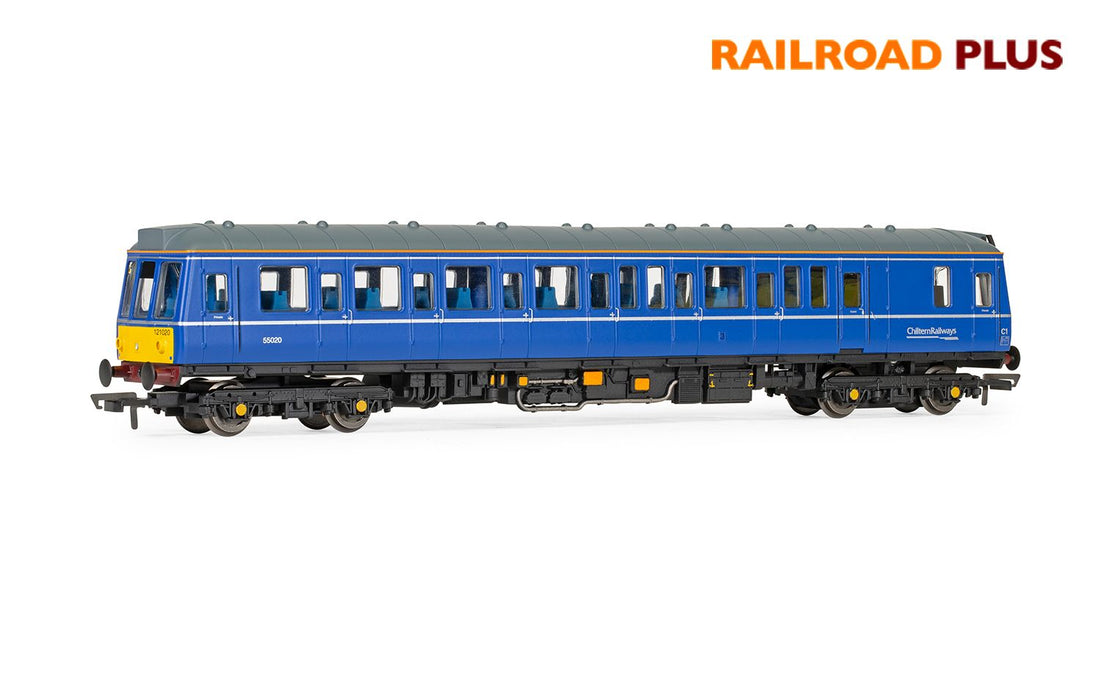 Hornby R30193 Railroad Plus Chiltern Railways, Class 121 'Bubble Car', Bo-Bo, 121020 Diesel Locomotive - Era 9