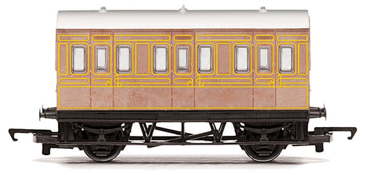 Hornby R4674 LNER Teak 4 Wheel Passenger Coach - Unboxed
