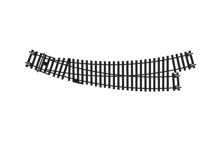 Hornby R8074 Left Hand Curved Point Track Piece