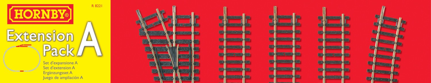 Hornby R8221 Track Extension Pack A