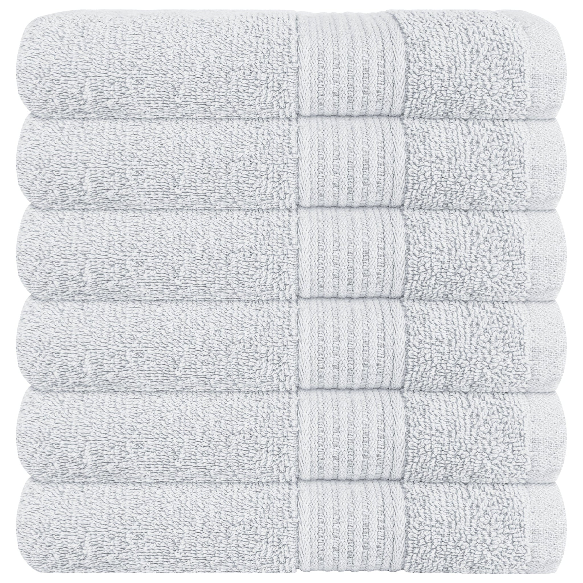 Rhodes Towel White 100% Cotton Hotel Quality Soft Super Absorbent Hand Bath Towels, Sheets & Face Cloths by OLIVIA ROCCO