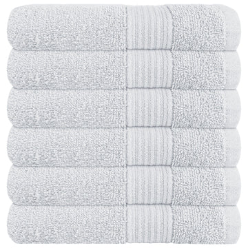 Rhodes Towel White 100% Cotton Hotel Quality Soft Super Absorbent Hand Bath Towels, Sheets & Face Cloths by OLIVIA ROCCO