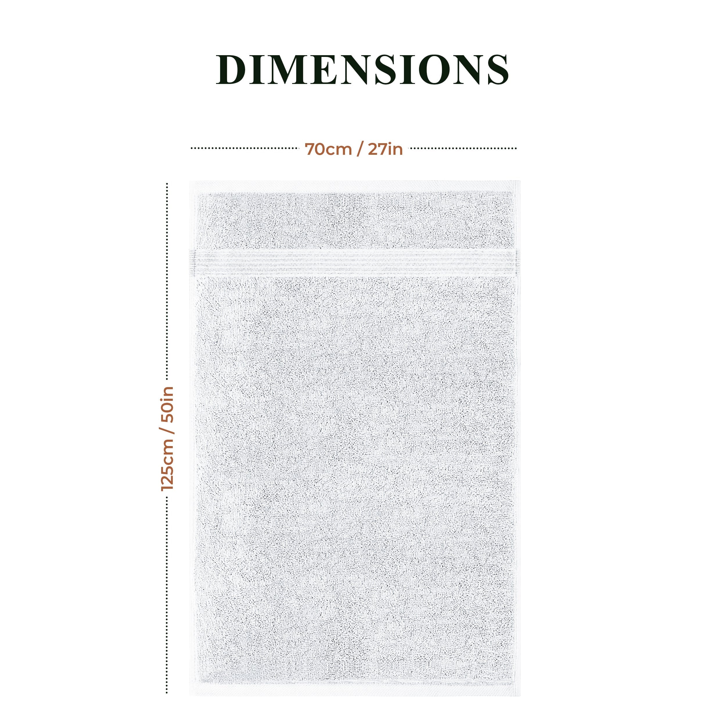 Rhodes Towel White 100% Cotton Hotel Quality Soft Super Absorbent Hand Bath Towels, Sheets & Face Cloths by OLIVIA ROCCO