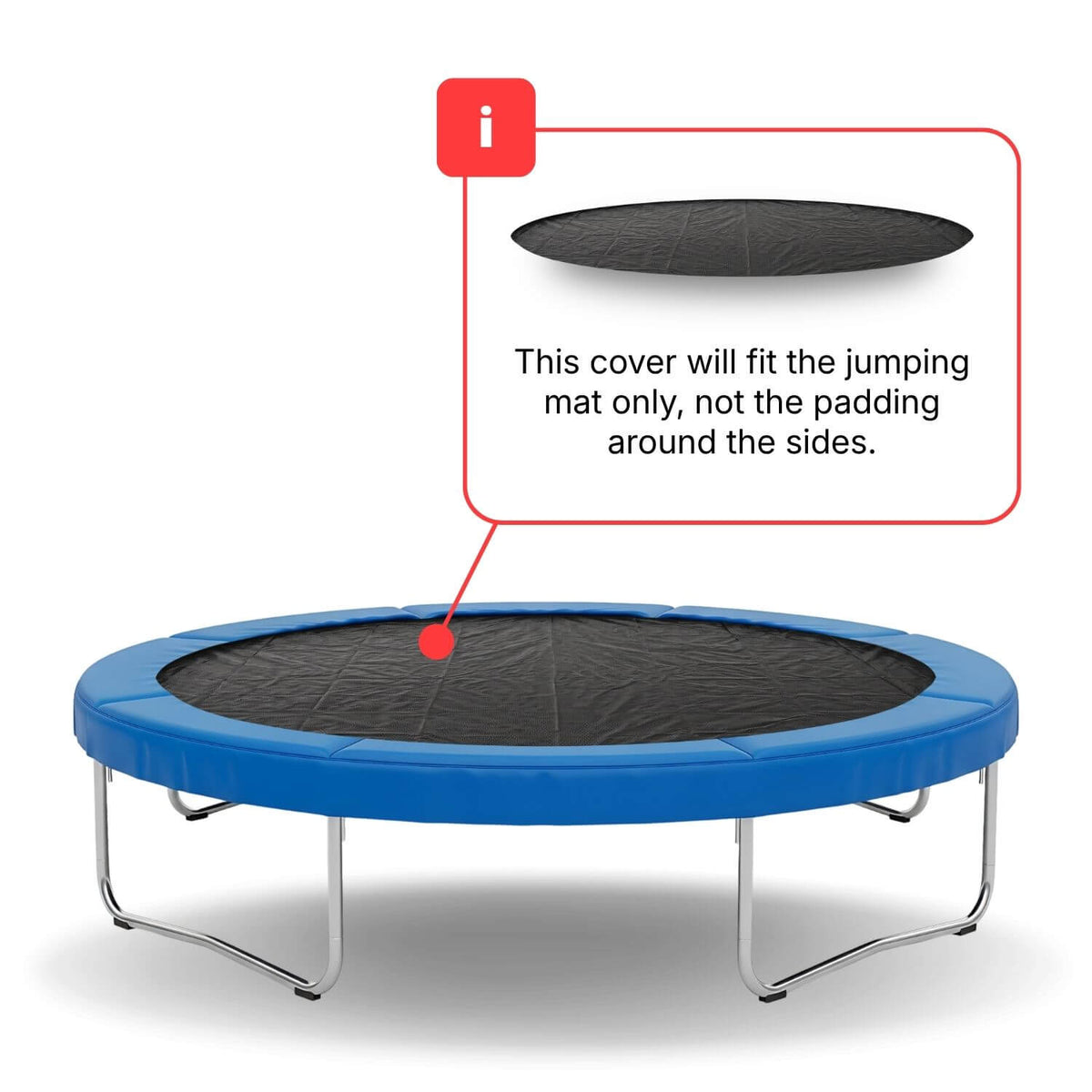 10ft Round Trampoline Debris Cover
