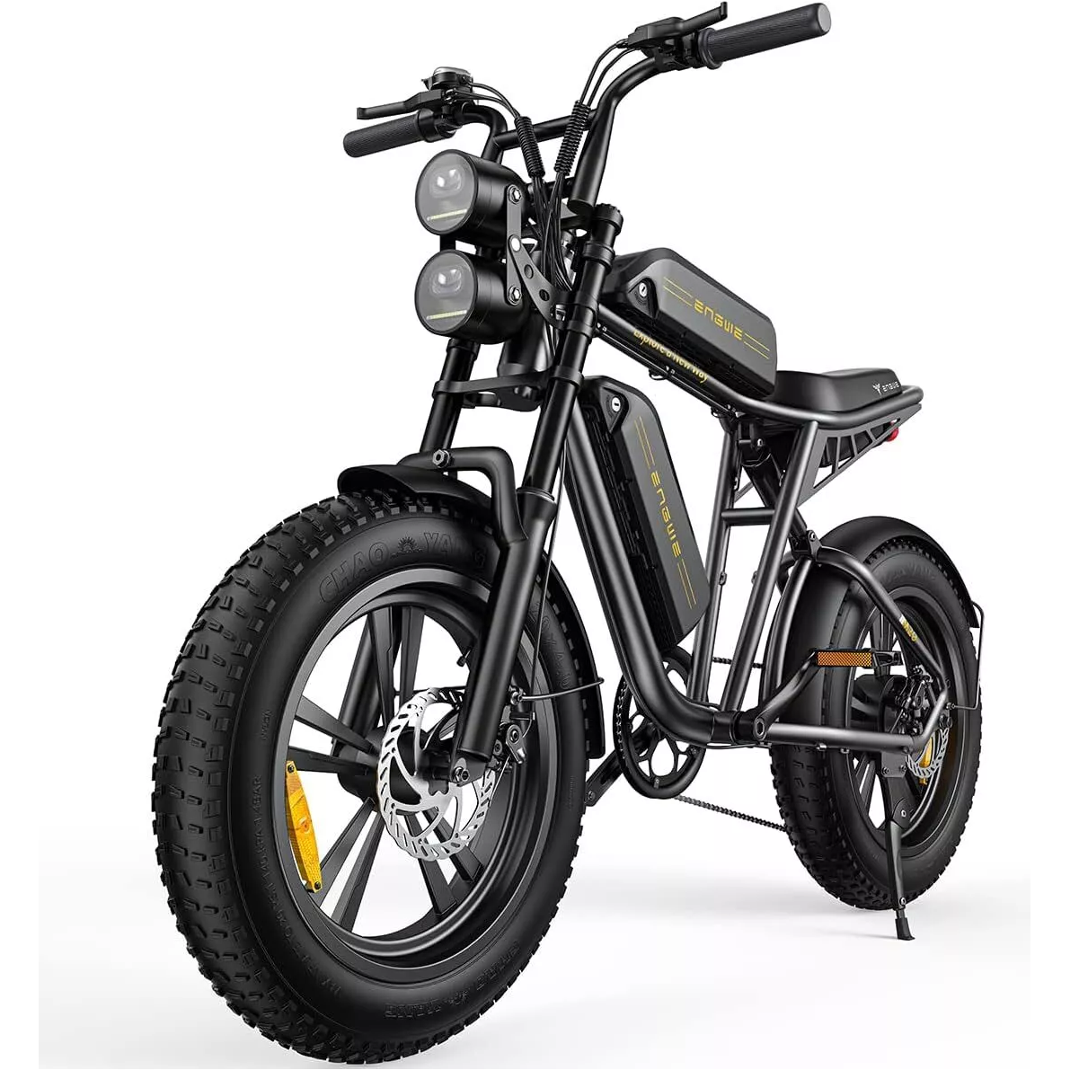 ENGWE M20 – 150KM Range E-Bike, Dual Suspension, 25 km/h (Dual Battery)
