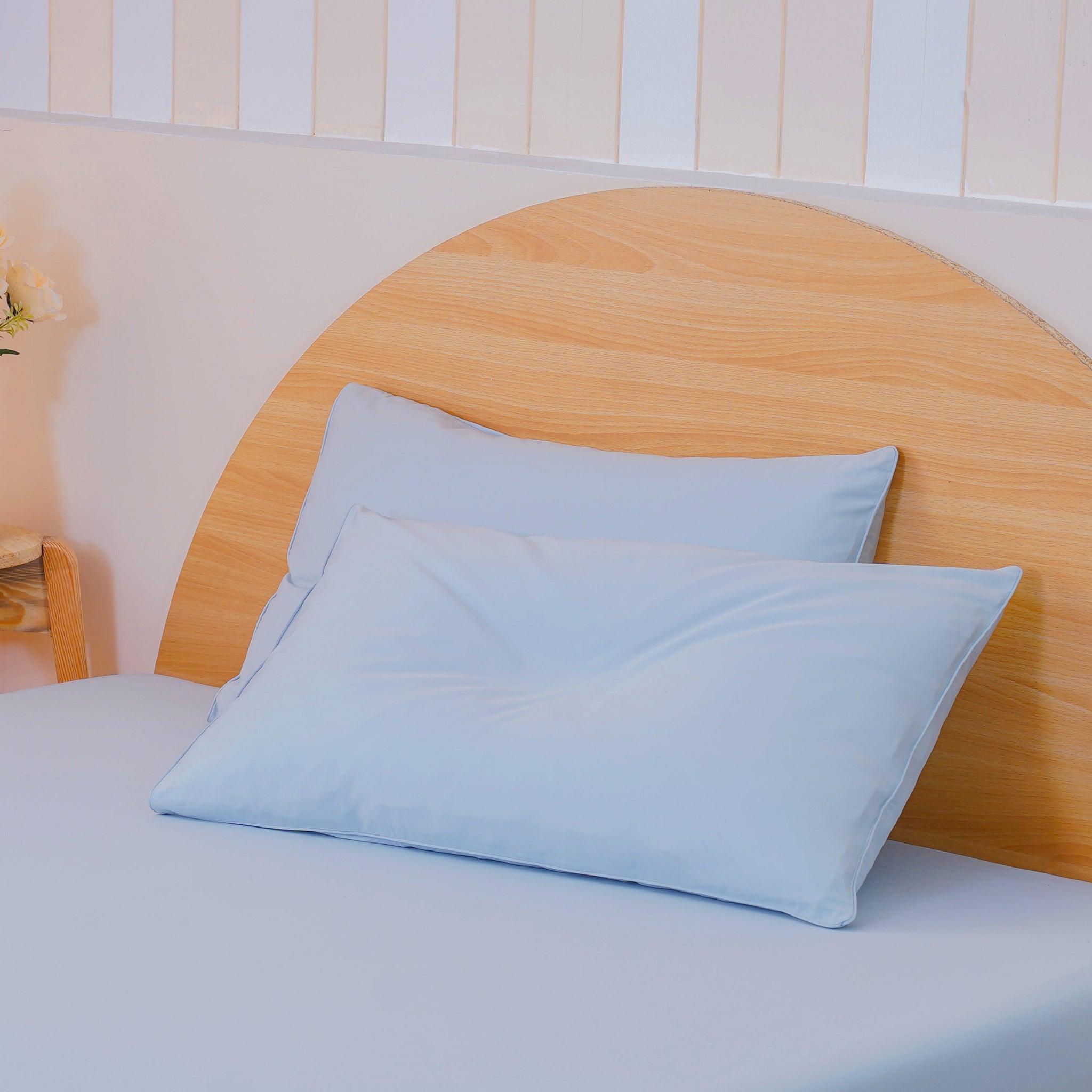 Ackly Bamboo - Sky Blue Pillowcases Pair