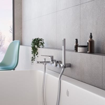 Shine Wall Mounted Bath Shower Mixer