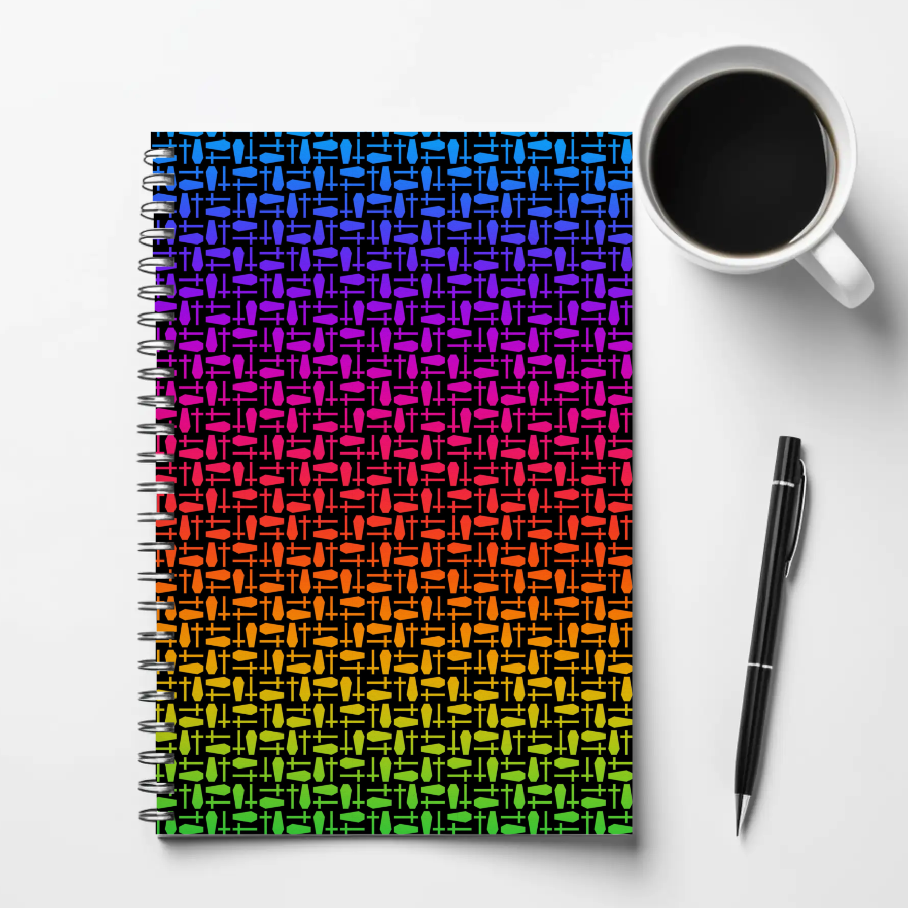 DEAD but pretty A5 Notebook