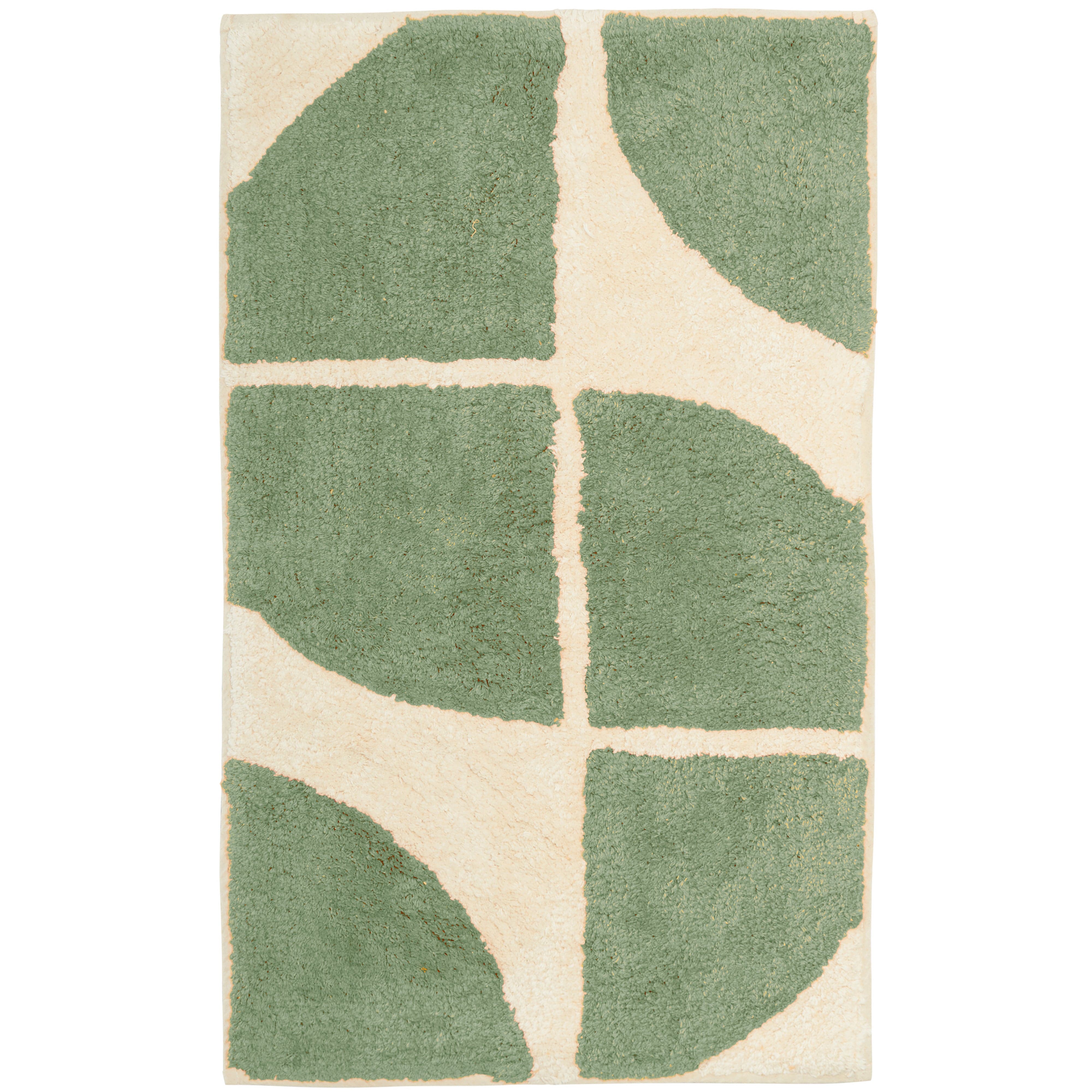 Stockholm Bath Mat Non Slip Backing Super Soft Water Absorbent Cotton Blend Mats Quick-Drying Bathroom Toilet Floor Rug by OLIVIA ROCCO