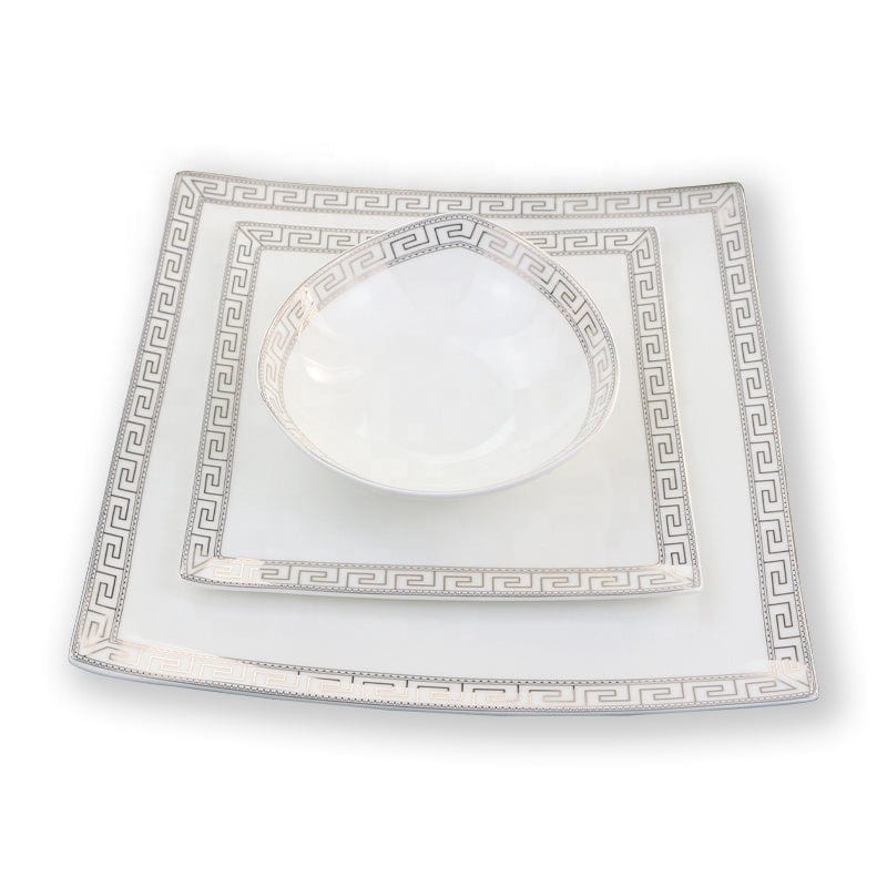 The Glamour Bone China Dinner Set - 16 | 24 Piece