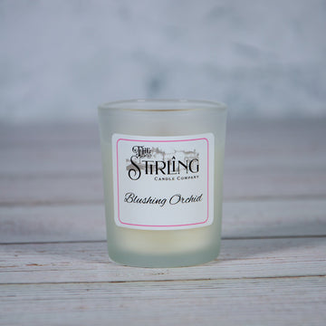Blushing Orchid - Small Candle