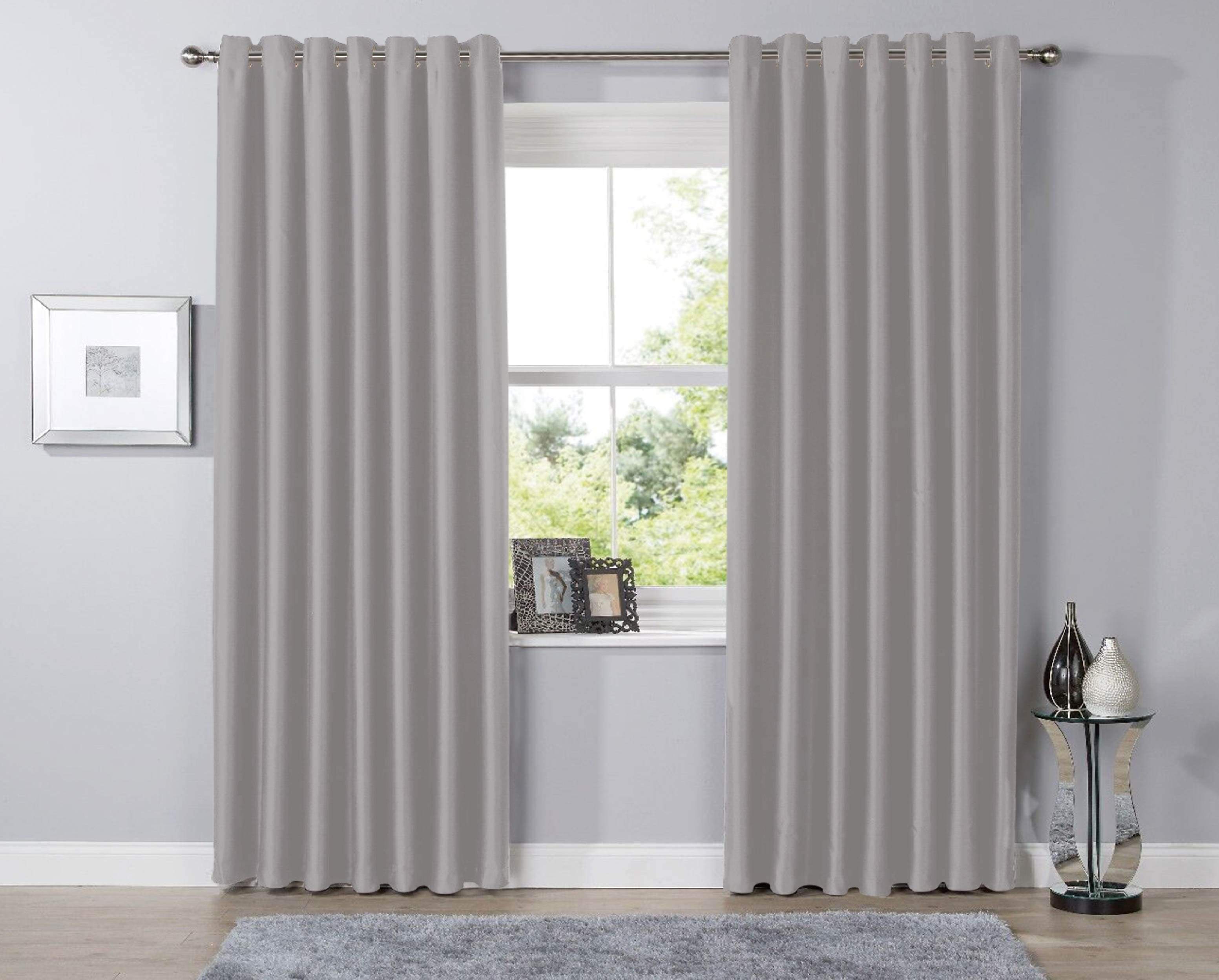 Thermal Blackout Room Darkening Curtains Energy Saving Light Blocking Panels in 12 Colours for Bedrooms and Living Rooms Multiple Sizes by OLIVIA ROCCO