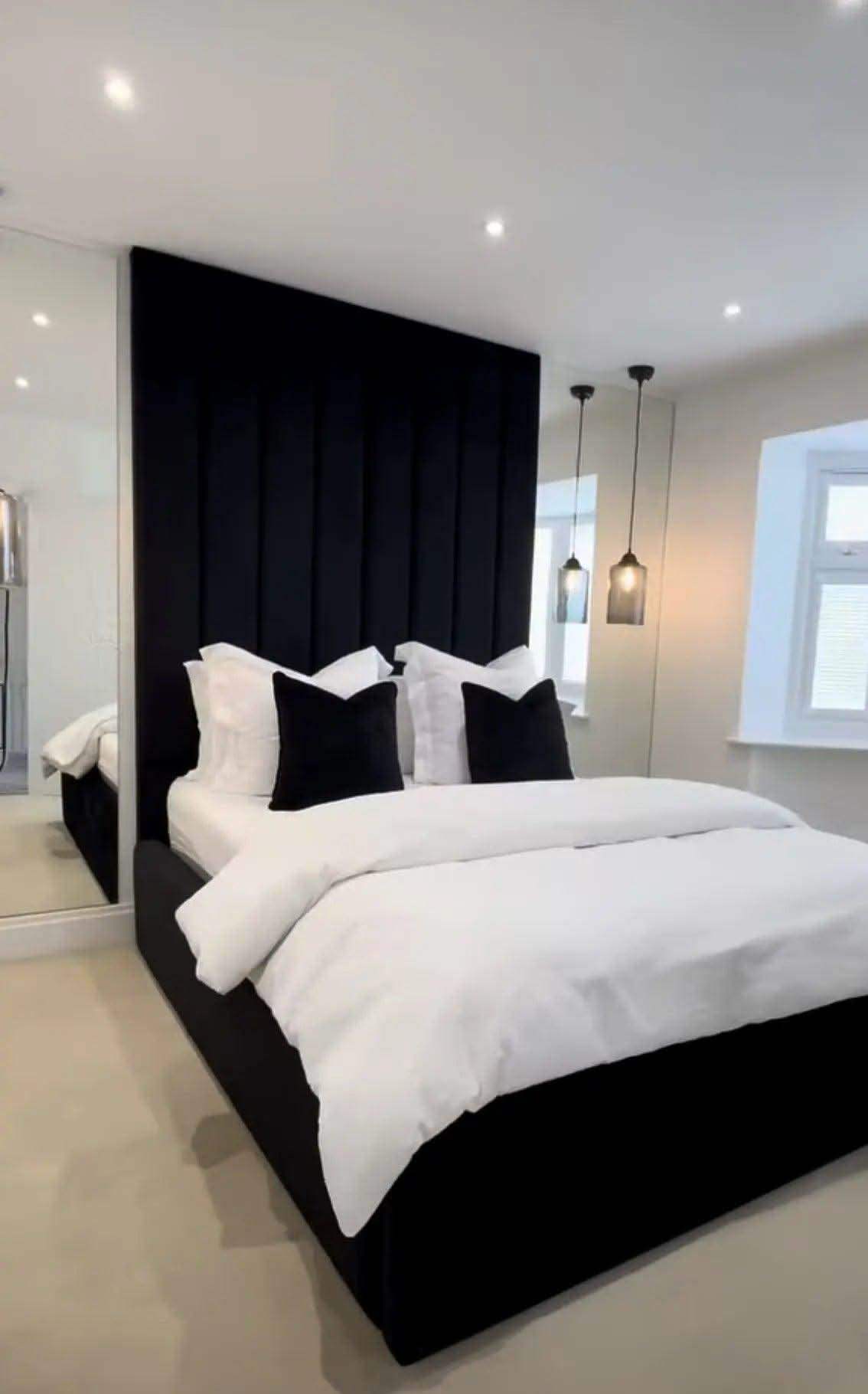 Alta Tall Headboard Bed