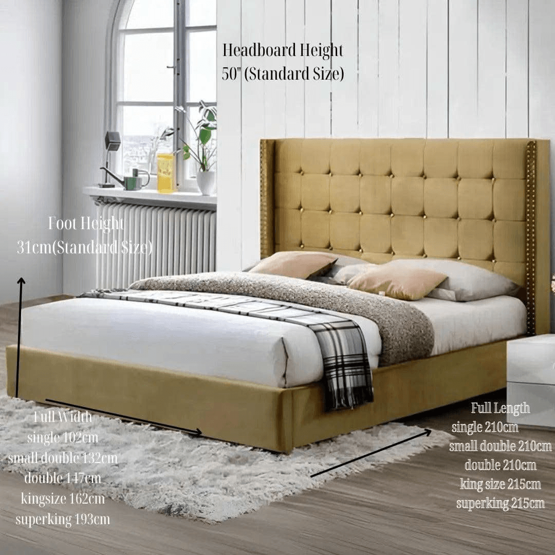 Daisy Storage Bed Frame: Modern UK Design