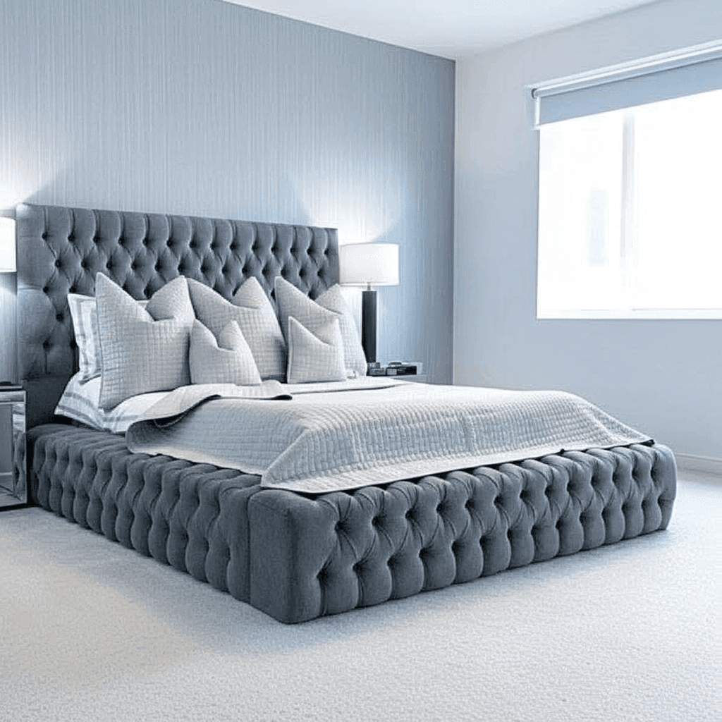 Luxeaire Ambassador Bed Frame UK – Luxury Upholstered Bed with Storage Options