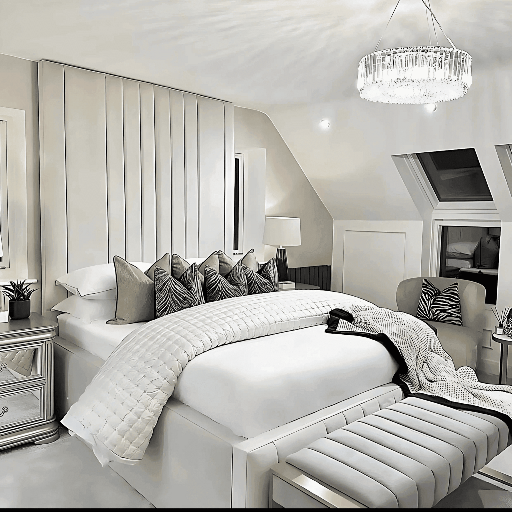 Roselyn Wall Panel Bed