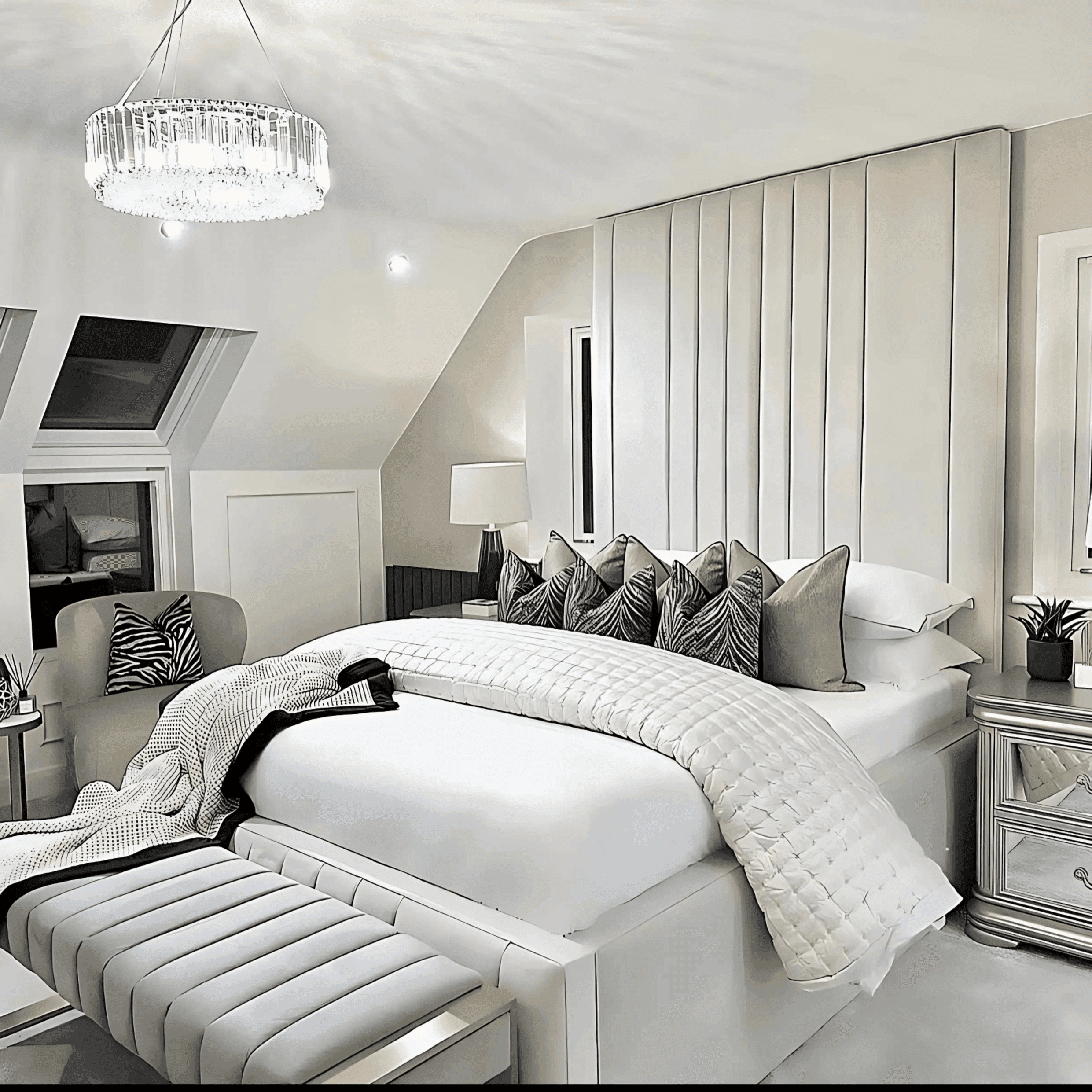 Roselyn Wall Panel Bed