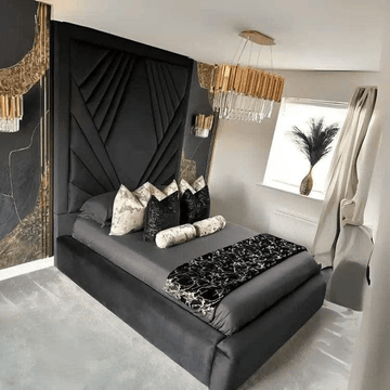 The Hilton Wall Panel Bed Frame UK