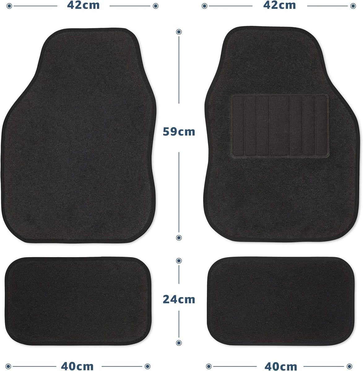 Universal Car Mats - Right Hand Drive