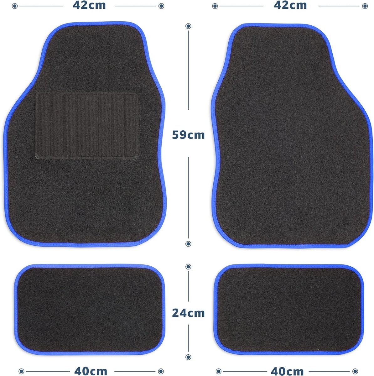 Universal Car Mats - Right Hand Drive