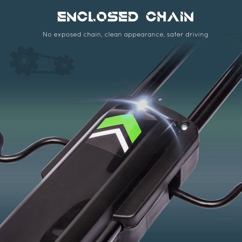 HOMCOM Children Pedal Go Kart w/ Adjustable Seat, Inflatable Tyres - Black