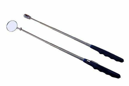 US PRO Telescopic Magnetic Pick Up Tool With LED Light & Inspection Mirror 6729