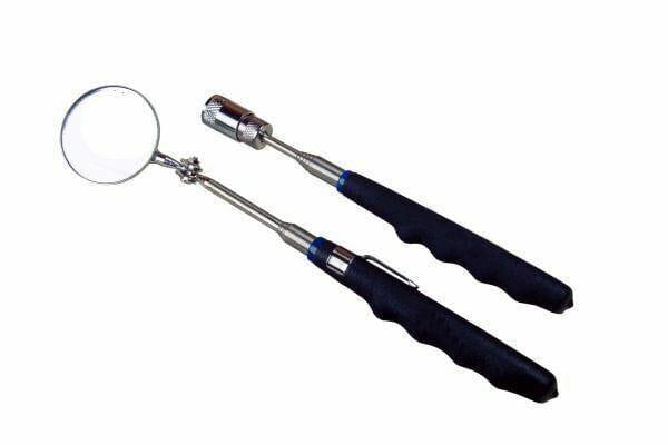 US PRO Telescopic Magnetic Pick Up Tool With LED Light & Inspection Mirror 6729