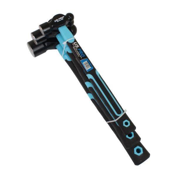 US PRO Tools 3PC Ball Pein Hammer With Fibreglass Handle 8, 16, 32oz 4543