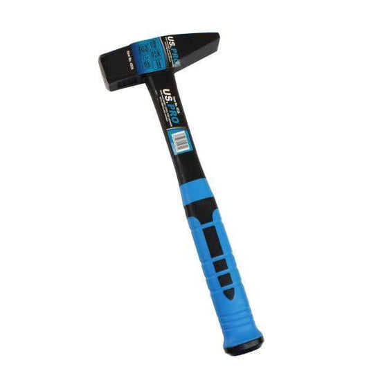 US PRO Tools 800G Machinist Cross Pein Hammer With Fibreglass Handle 4526