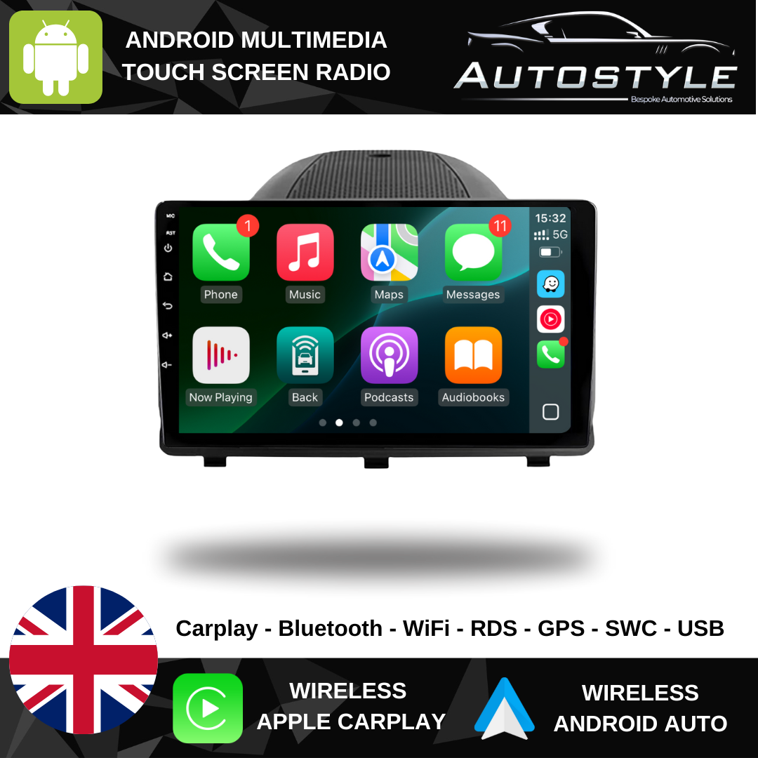 Vauxhall Antara Apple Carplay / Android Auto 9" Stereo Upgrade 2006-2017