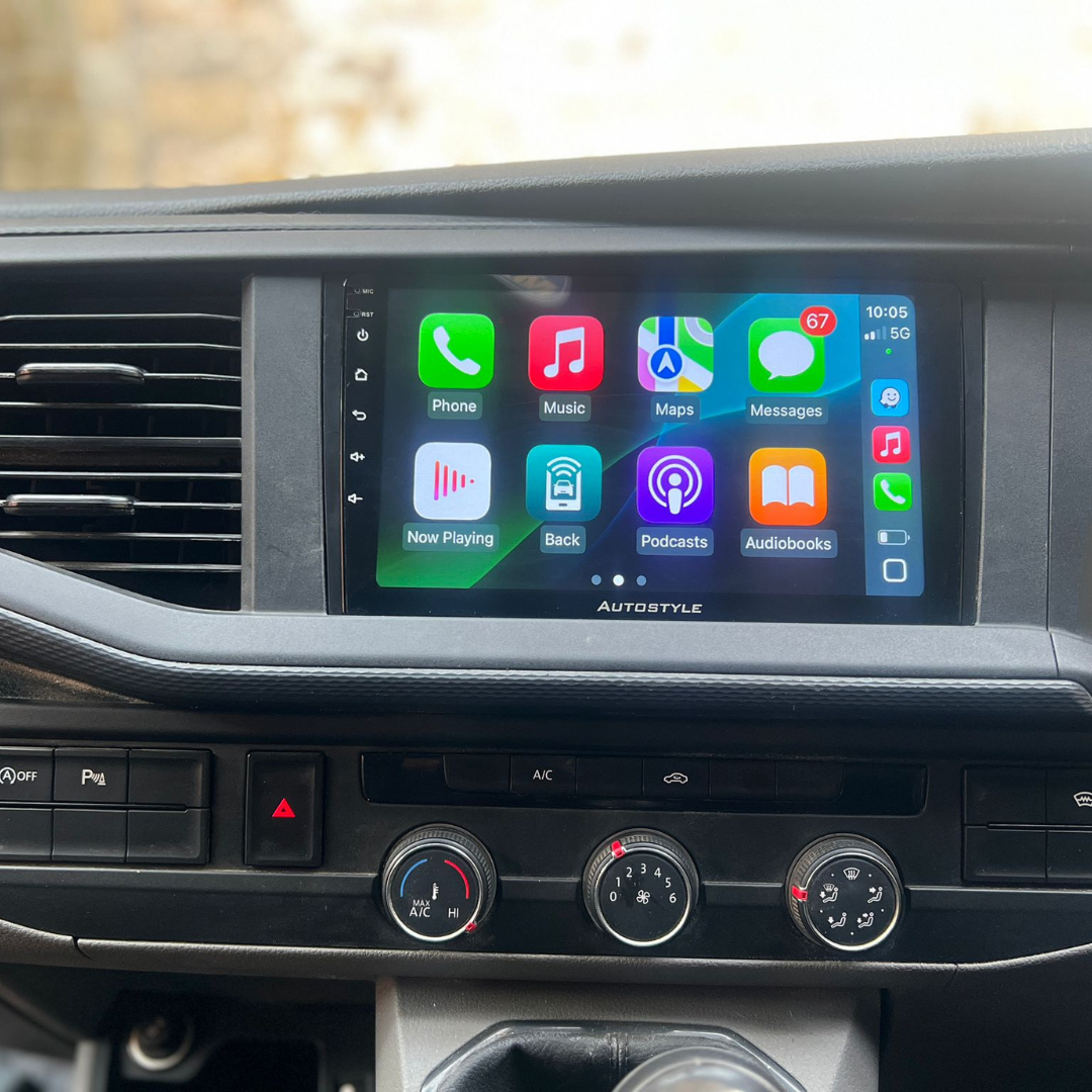 VW Transporter T6 Apple Carplay / Android Auto 9" Stereo Upgrade