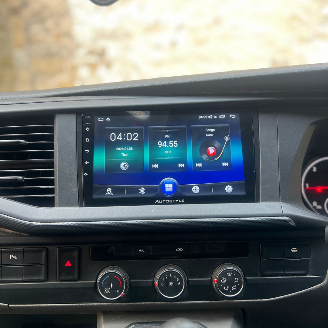VW Transporter T6 Apple Carplay / Android Auto 9" Stereo Upgrade