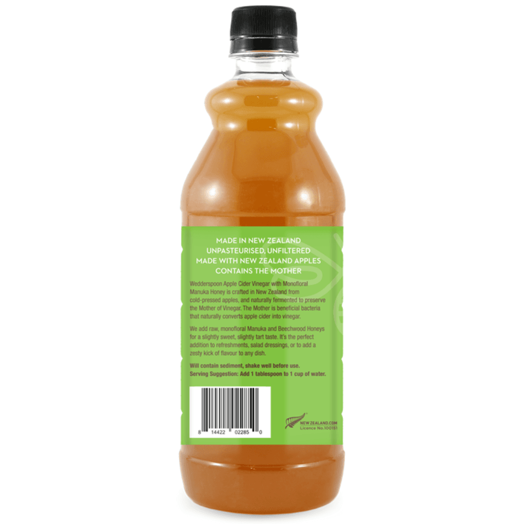 Wedderspoon Apple Cider Vinegar with Manuka Honey – Triple Pack