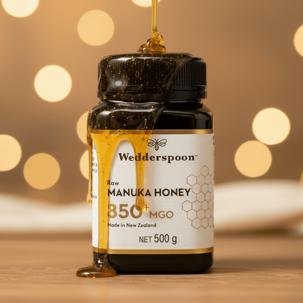 Wedderspoon Raw Manuka Honey 850 MGO – 500g