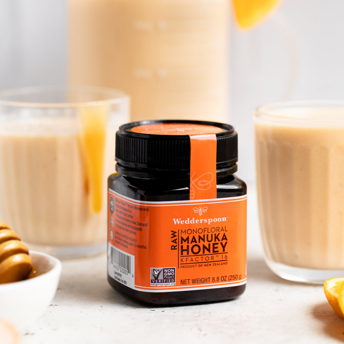 Wedderspoon Raw Manuka Honey KFactor 16+ – 250g