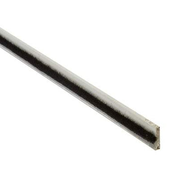 Lorient Intumescent Pile (Black Brush) FD30 - 20mm x 4mm x 2.1m - White