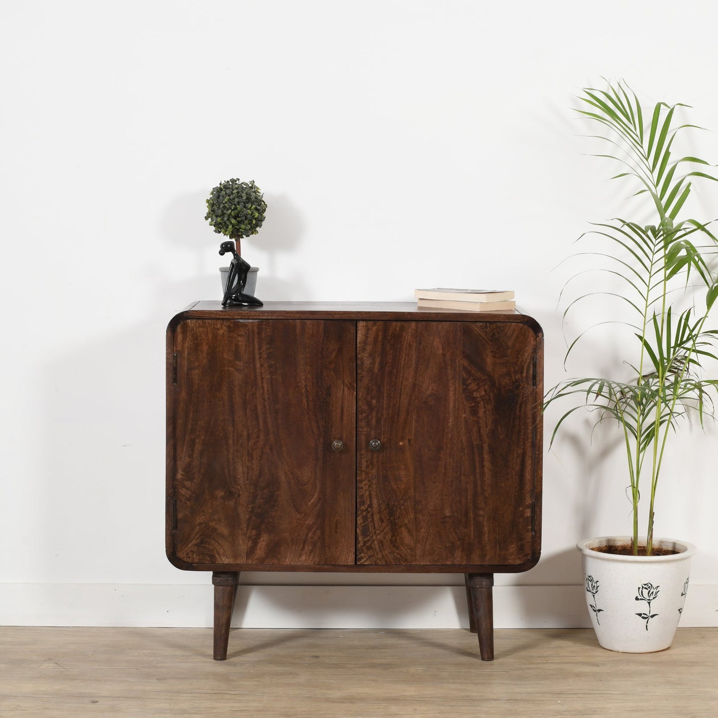 Franklin Dark Mango Wood 2 Door Sideboard