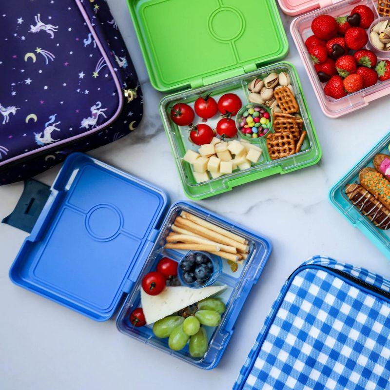Yumbox Snack 3 Compartment Bento Lunch Box - Various Colours