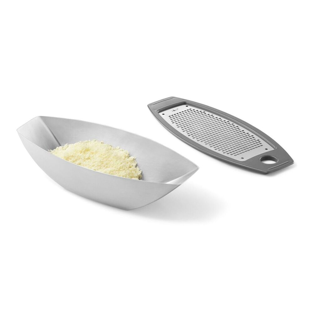 Zack Parna Premium Stainless Steel Cheese Grater - 267g