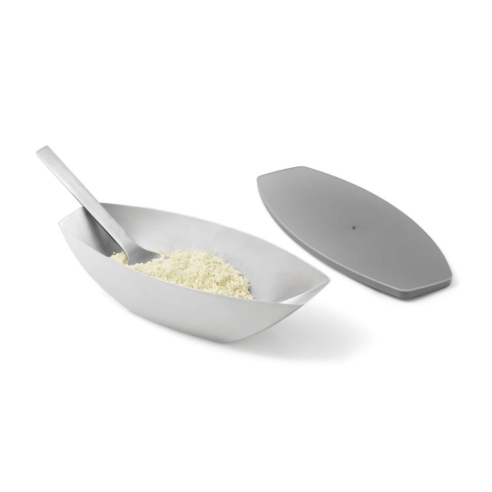 Zack Parna Premium Stainless Steel Cheese Grater - 267g