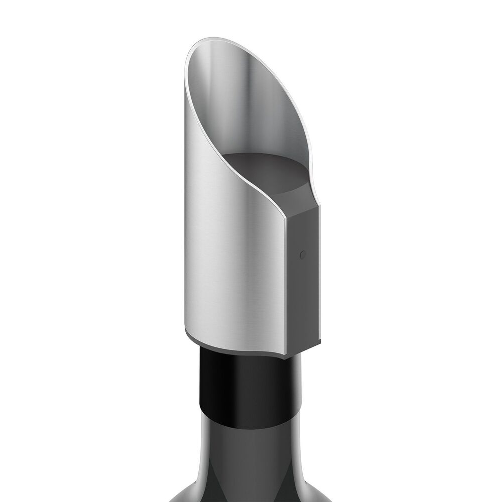 Zack Premiro Brushed Stainless Steel Wine Aerator - Premium Decanter