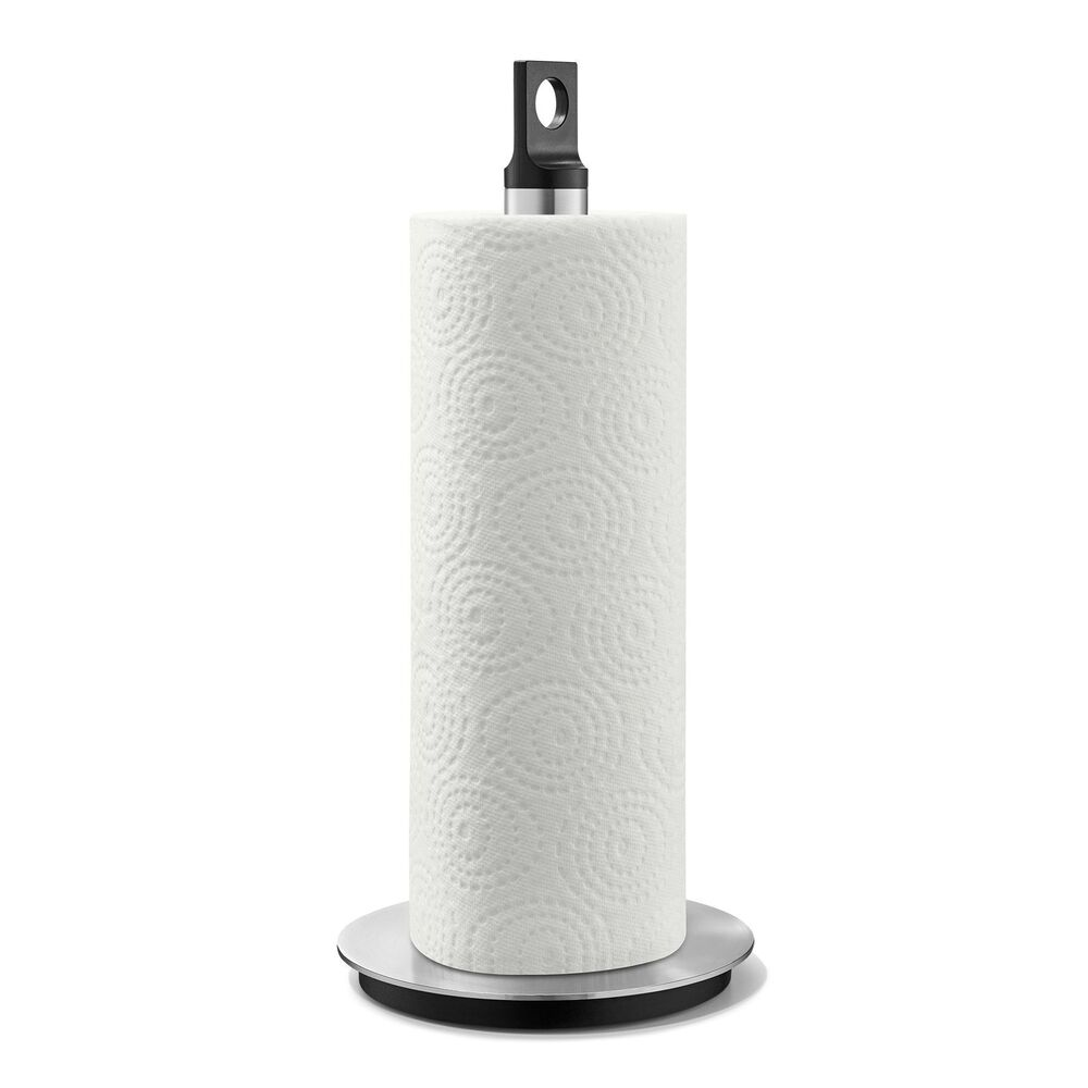 Zack Matos Premium Brushed Stainless Steel Kitchen Roll Holder - German Engineering Excellence