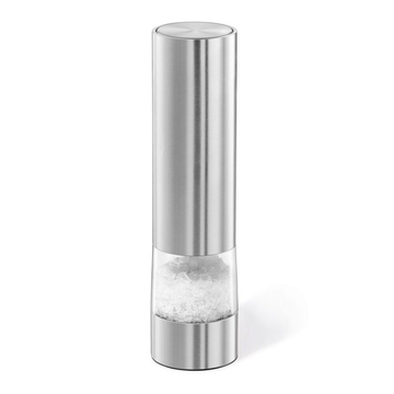 Zack Monino Premium Electric Salt & Spice Mill - Brushed Stainless Steel