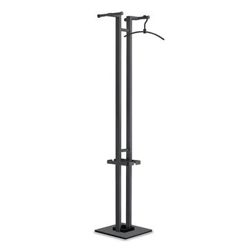 Zack Atacio Black Stainless Steel Coat Rack